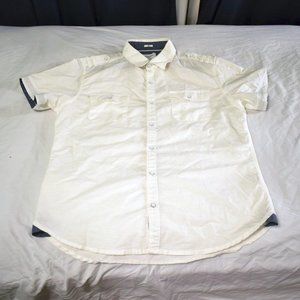 Paper Denim & Cloth - White Button-up with Pockets